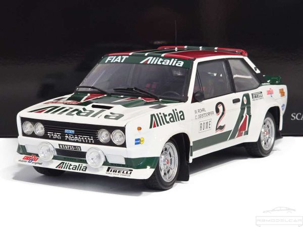 FIAT 131 ABARTH ALITALIA RALLY MONTECARLO 1978 - KYOSHO