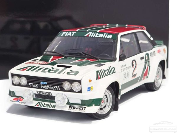 FIAT 131 ABARTH ALITALIA RALLY MONTECARLO 1978 - KYOSHO - Image 2