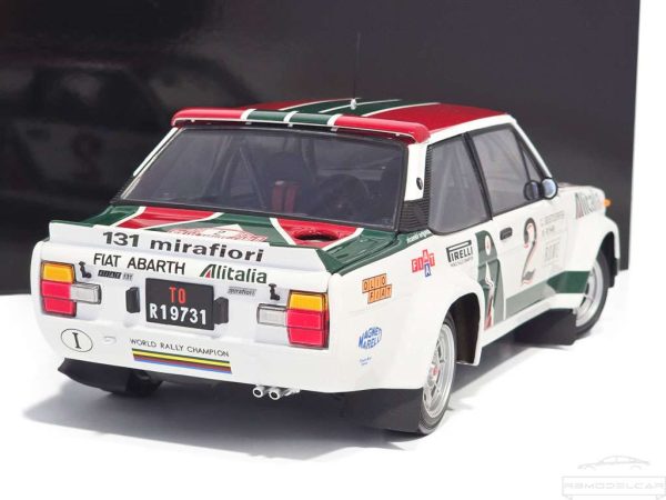 FIAT 131 ABARTH ALITALIA RALLY MONTECARLO 1978 - KYOSHO - Image 3