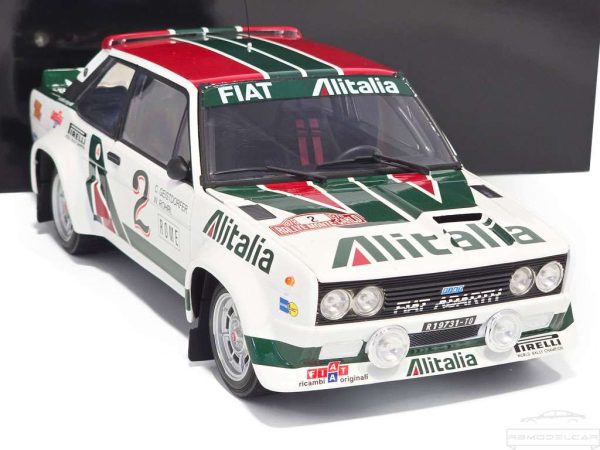 FIAT 131 ABARTH ALITALIA RALLY MONTECARLO 1978 - KYOSHO - Image 4