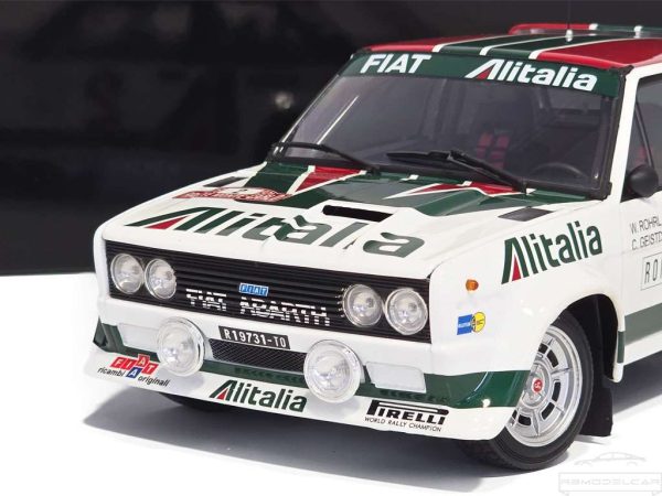 FIAT 131 ABARTH ALITALIA RALLY MONTECARLO 1978 - KYOSHO - Image 5