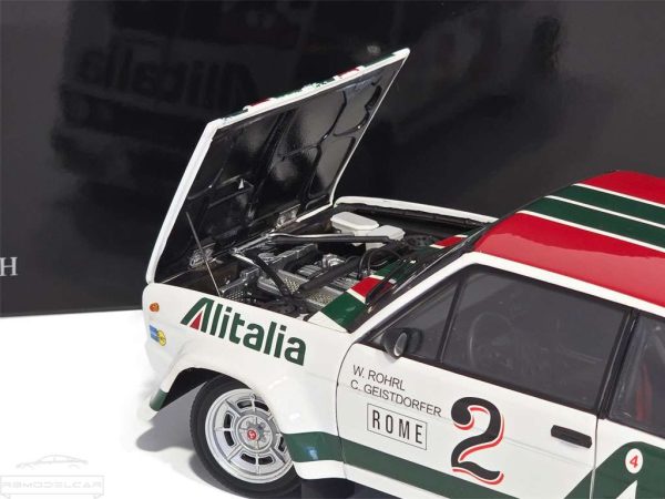 FIAT 131 ABARTH ALITALIA RALLY MONTECARLO 1978 - KYOSHO - Image 6