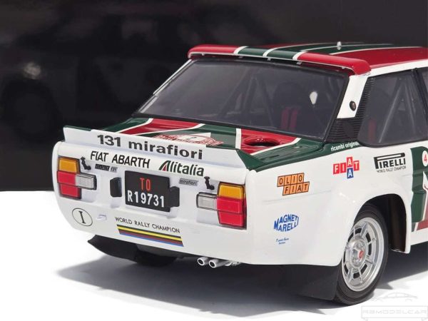 FIAT 131 ABARTH ALITALIA RALLY MONTECARLO 1978 - KYOSHO - Image 8
