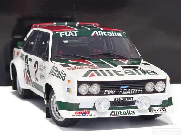 FIAT 131 ABARTH ALITALIA RALLY MONTECARLO 1978 - KYOSHO - Image 9