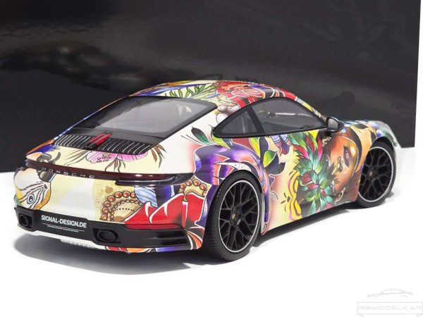 PORSCHE 911 CARRERA 4S COUPE FLOWER DESIGN 2019 - MINICHAMPS - Image 3