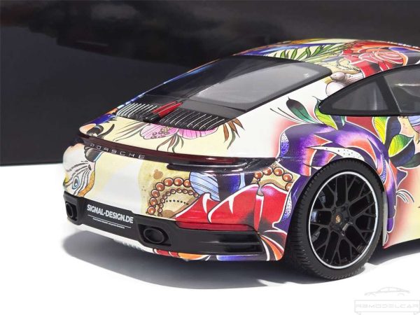 PORSCHE 911 CARRERA 4S COUPE FLOWER DESIGN 2019 - MINICHAMPS - Image 7