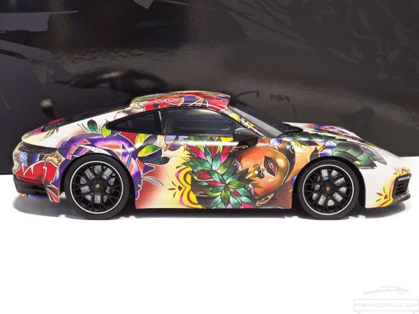 PORSCHE 911 CARRERA 4S COUPE FLOWER DESIGN 2019 - MINICHAMPS - Image 8