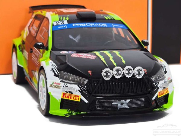 ŠKODA FABIA RALLY2 RALLY MONTE CARLO 2023 - IXO - Image 8