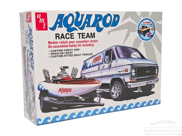 CHEVY VAN AQUA ROD RACE TEAM 1975 - AMT - Image 2