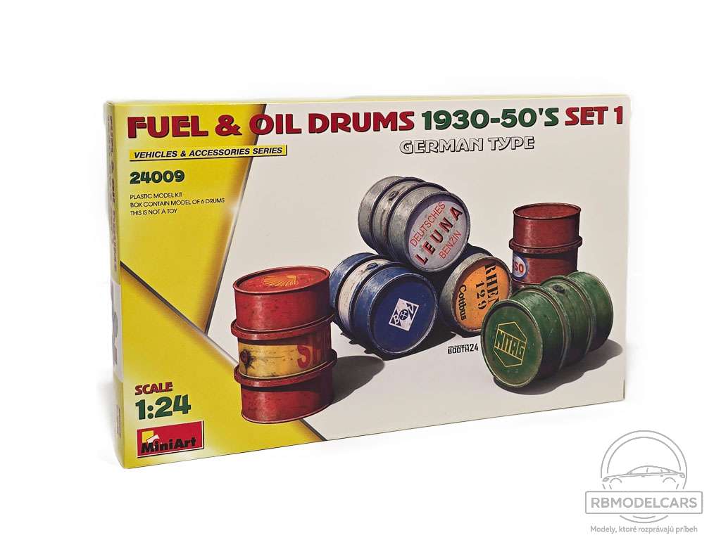 FUEL & OIL DRUMS 30-50´S / SUDY 30-50 ROKY - MINIART
