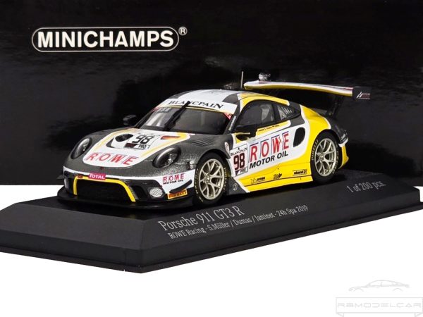 PORSCHE 911 991-2 GT3 R TEAM ROWE RACING 24h SPA 2019 - MINICHAMPS