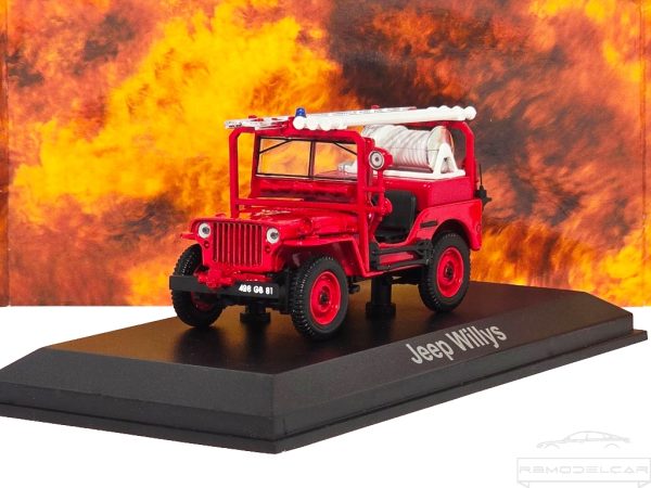 JEEP WILLYS SAPEUR POMPIERS / HASIČI 1944 - NOREV