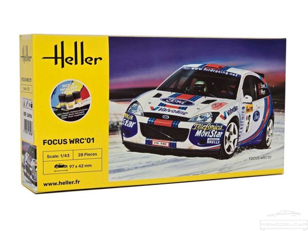 FORD FOCUS WRC 01 START SET - HELLER - Image 2