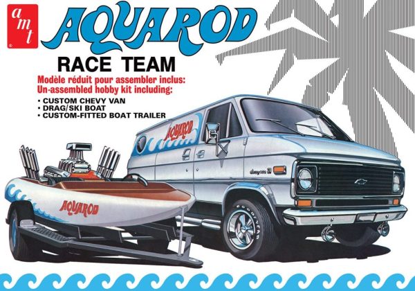 CHEVY VAN AQUA ROD RACE TEAM 1975 - AMT