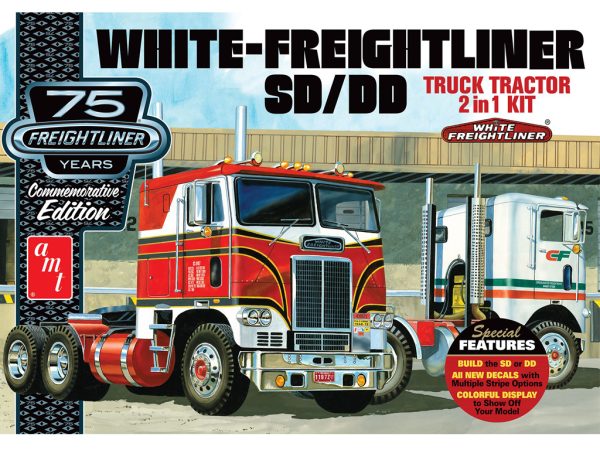 WHITE FREIGHTLINER 2in1 75TH ANNIVERSARY - AMT