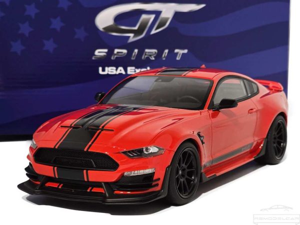 FORD MUSTANG SHELBY SUPER SNAKE COUPE " CODE ORANGE " 2021 - GT SPIRIT - Image 2