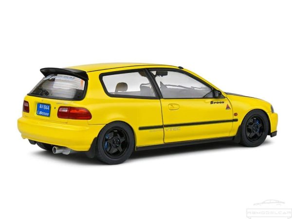 HONDA CIVIC EG6 SiR II SPOON YELLOW 1991 - SOLIDO - Image 3