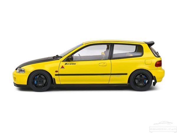 HONDA CIVIC EG6 SiR II SPOON YELLOW 1991 - SOLIDO - Image 4