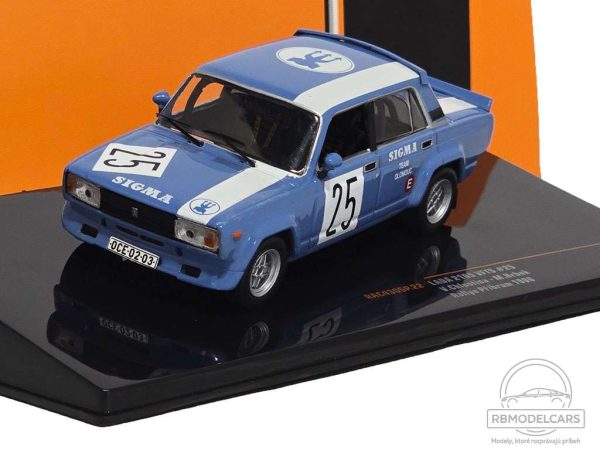LADA 2105 VFTS RALLY PRIBRAM #25 1986 - IXO - Image 2
