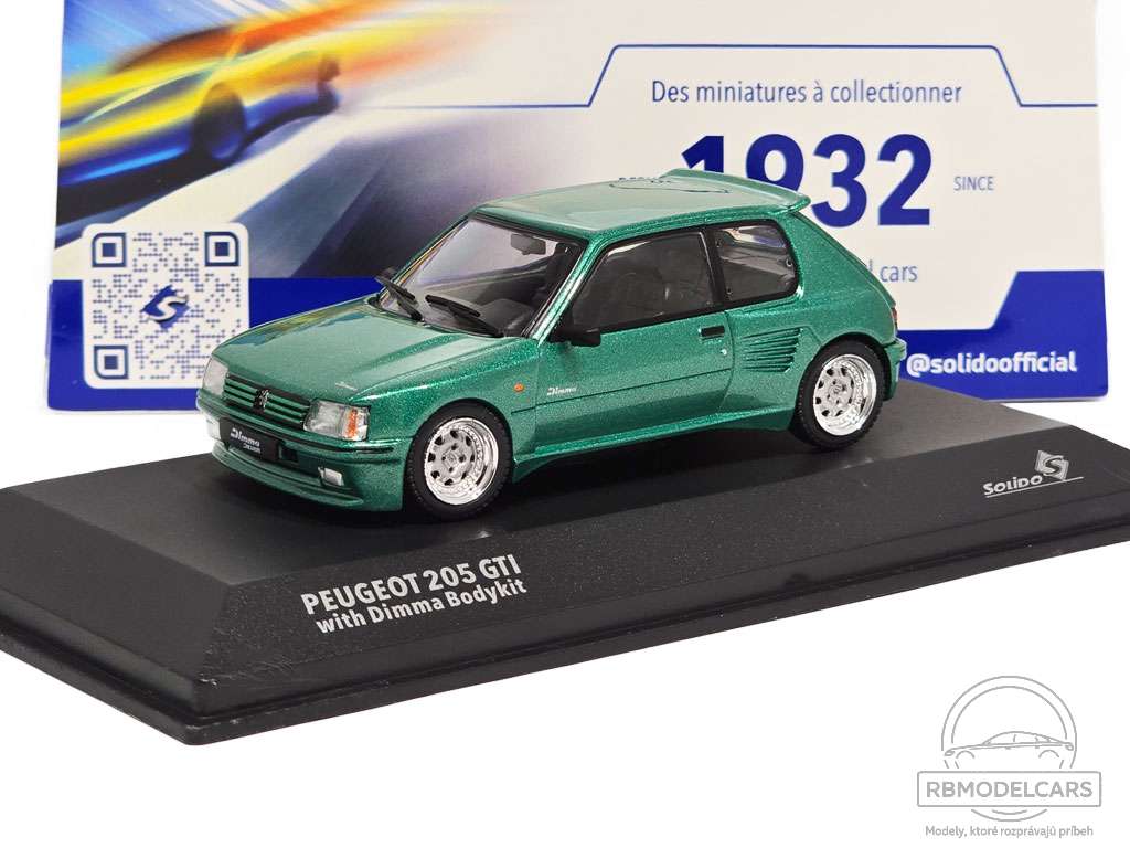 PEUGEOT 205 DIMMA BODYKIT 1992 – SOLIDO