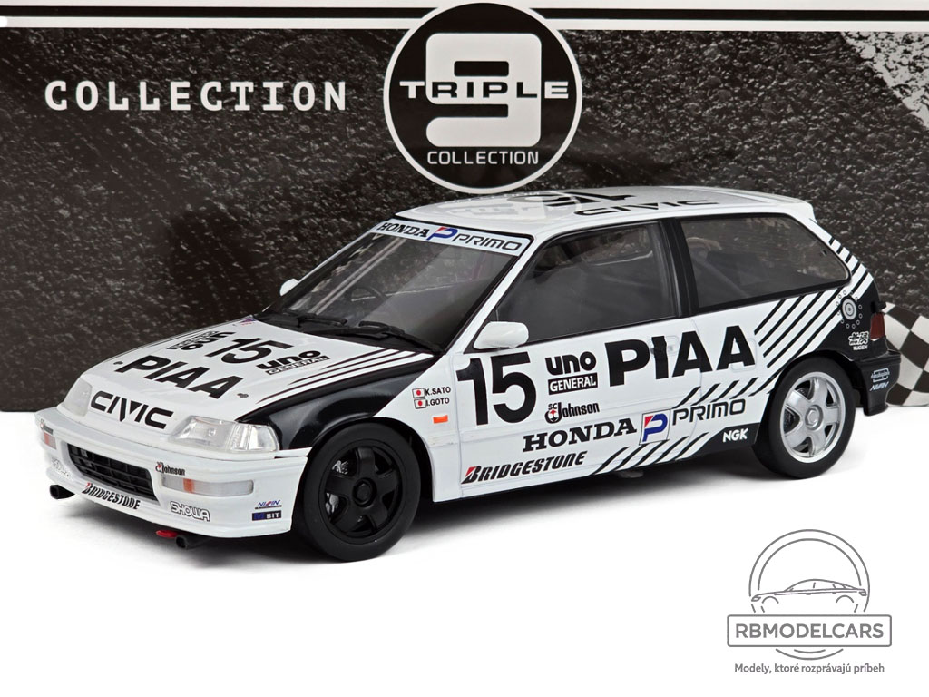 HONDA CIVIC EF-9 JTC #15 PIAA 1991 - TRIPLE9