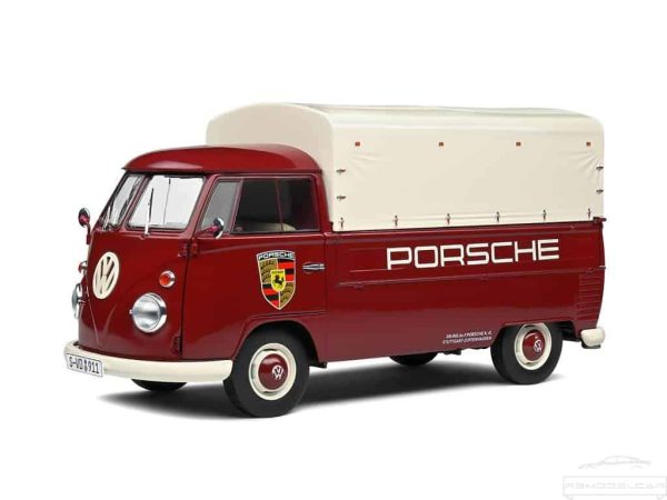 VOLKSWAGEN T1 PICK-UP PORSCHE SERVICE 1950 - SOLIDO - Image 2