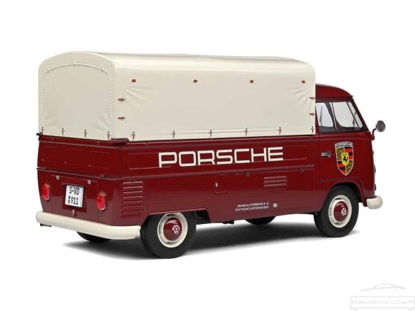 VOLKSWAGEN T1 PICK-UP PORSCHE SERVICE 1950 - SOLIDO - Image 3