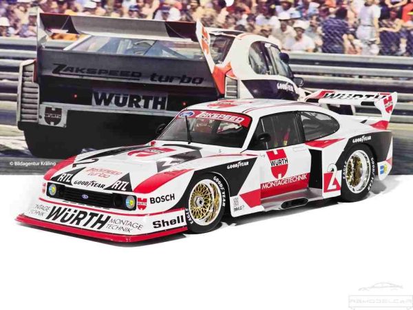 FORD CAPRI TURBO WURTH KLAUS LUDWIG 1981 - WERK83