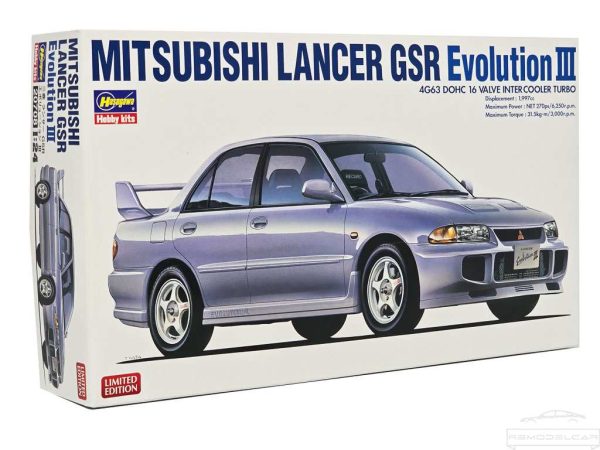 MITSUBISHI LANCER GSR EVO III - HASEGAWA - Image 3