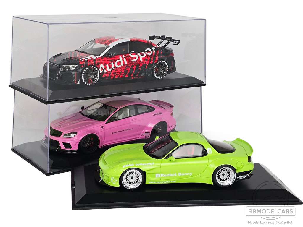 VITRÍNKA / BOX NA MODELY 1:18