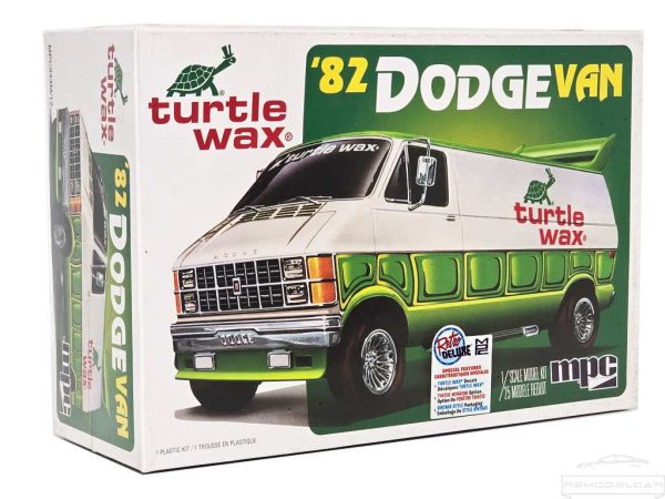 DODGE VAN CUSTOM TURTLE WAX 1982 - MPC - Image 2