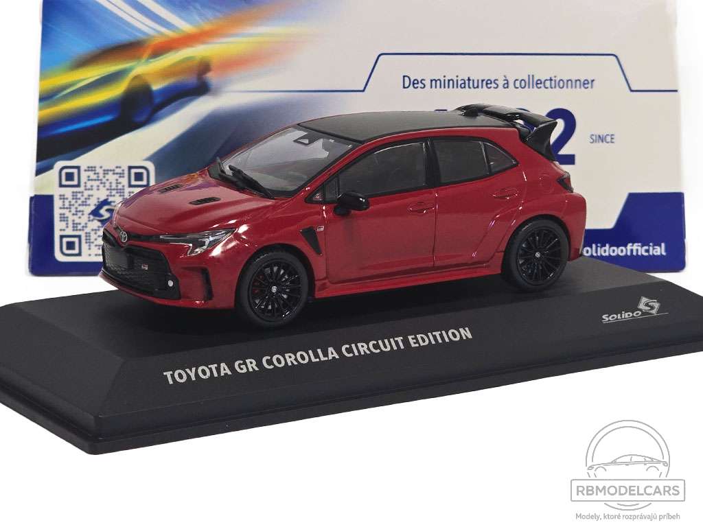 TOYOTA COROLLA GR CIRCUIT EDITION 2023 – SOLIDO