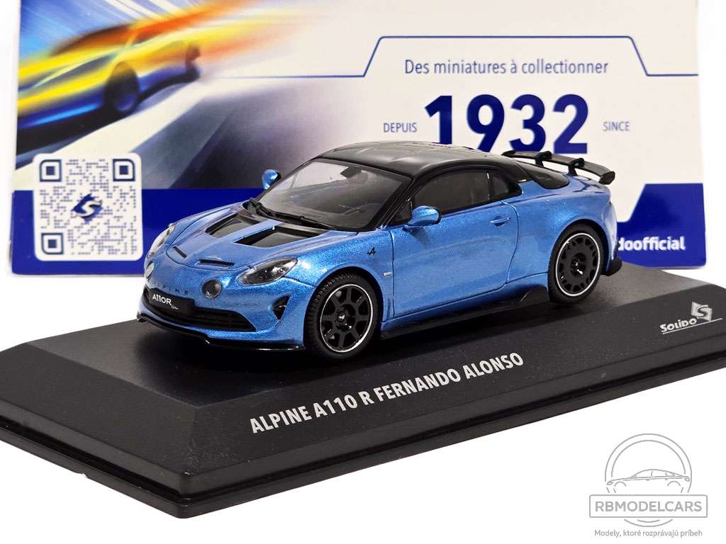 ALPINE A110 R FERNANDO ALONSO - SOLIDO