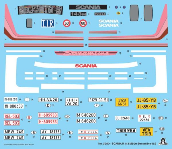 SCANIA 143 M 500 STREAMLINE 4x2 - ITALERI - Image 3