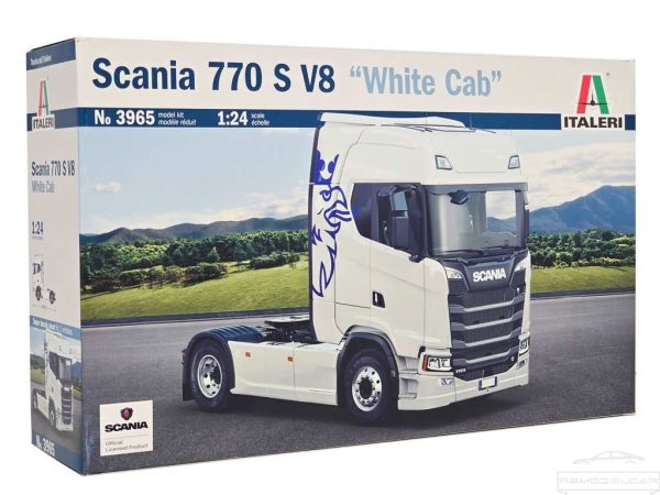 SCANIA 770S V8 " WHITE CAB " - ITALERI