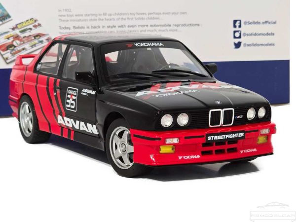 BMW M3 E30 ADVAN 1990 - SOLIDO - Image 8