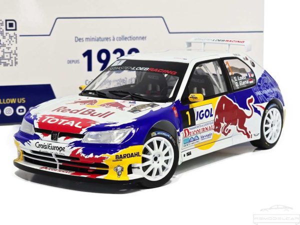 PEUGEOT 306 MAXI RALLY DU VAR 2017 -SOLIDO - Image 2