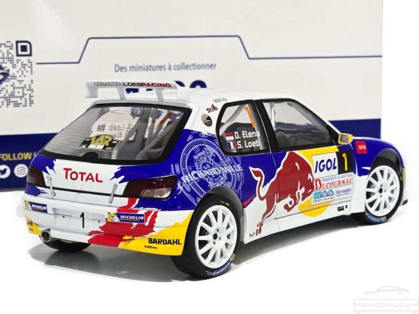 PEUGEOT 306 MAXI RALLY DU VAR 2017 -SOLIDO - Image 3