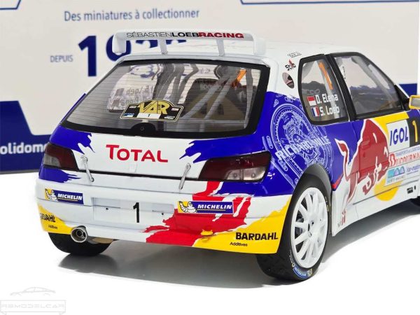 PEUGEOT 306 MAXI RALLY DU VAR 2017 -SOLIDO - Image 6