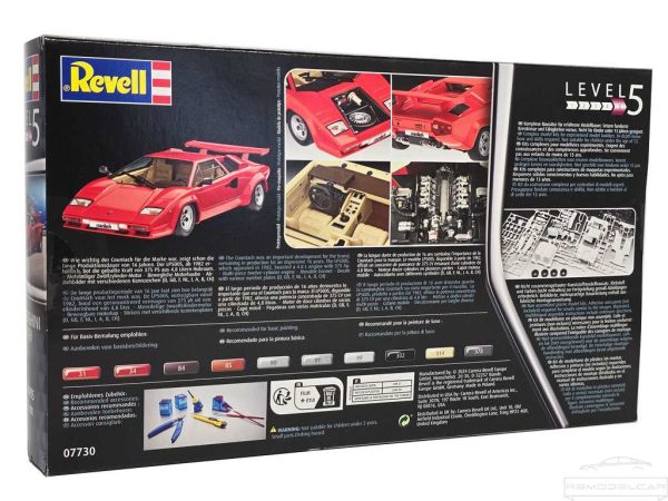 LAMBORGHINI COUNTACH LP500S - REVELL - Image 3