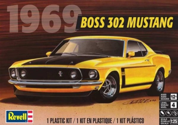 FORD MUSTANG BOSS 302 1969 - REVELL