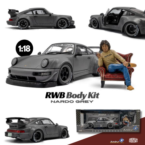 RWB BODYKIT 2024 - SOLIDO / AMERICAN DIORAMA