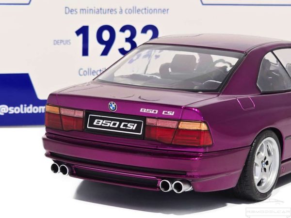 BMW 850I E31 CSI 1991 - SOLIDO - Image 8