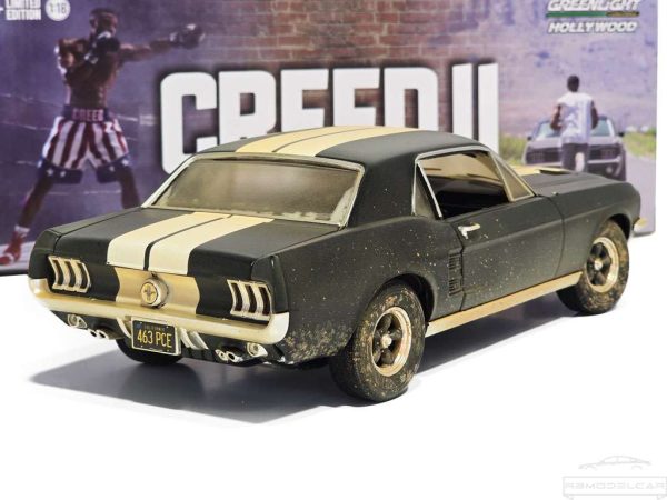 FORD MUSTANG COUPE CREED II 1967 - GREENLIGHT - Image 3
