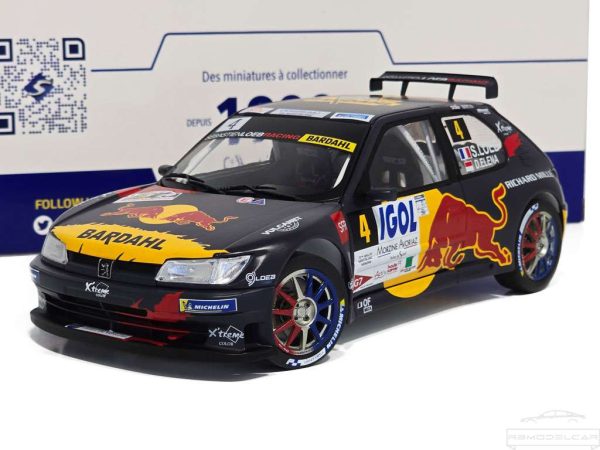 PEUGEOT 306 MAXI RALLYE DU MONT BLANC 2021 - SOLIDO - Image 2