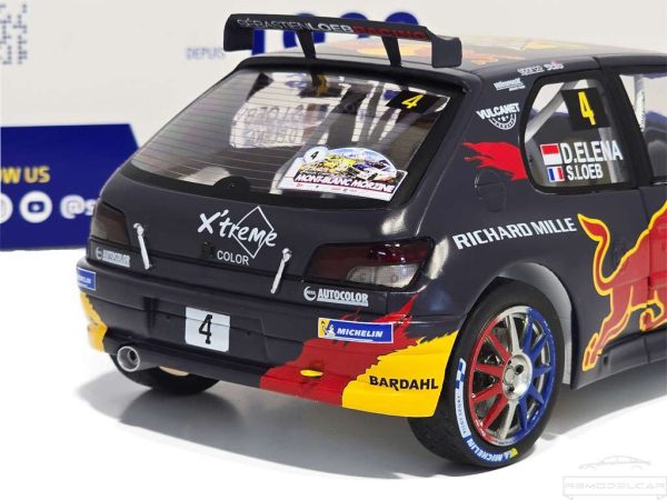 PEUGEOT 306 MAXI RALLYE DU MONT BLANC 2021 - SOLIDO - Image 7