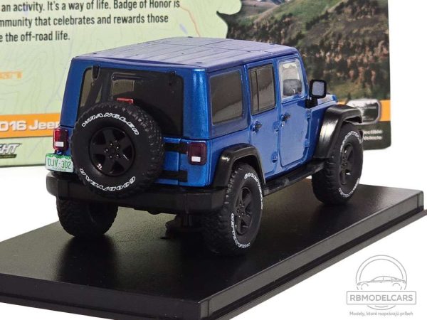JEEP WRANGLER RUBICON BLACK BEAR 2016 - GREENLIGHT - Image 3