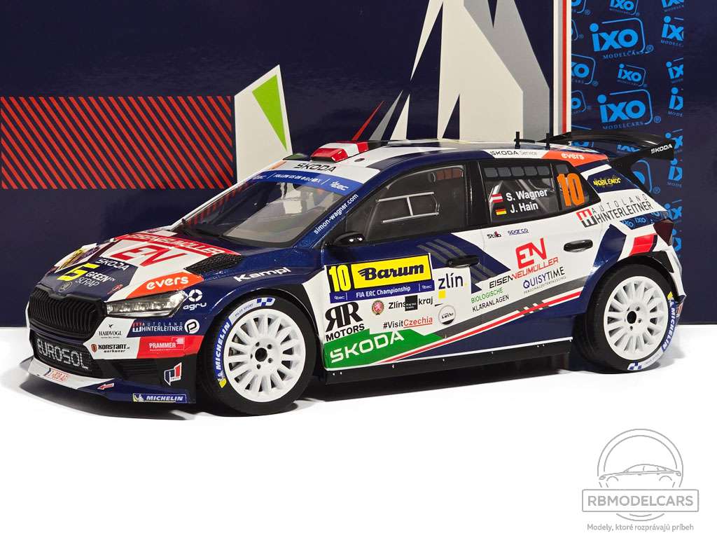 ŠKODA FABIA RALLY2 BARUM RALLY 2024 - IXO