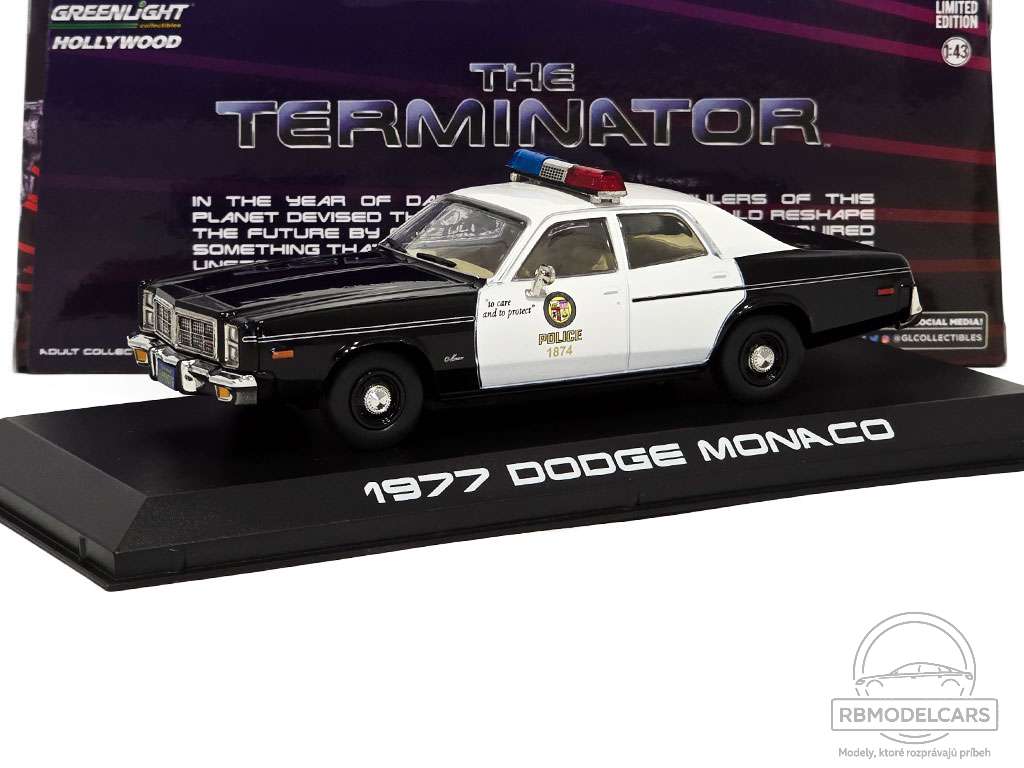 DODGE MONACO POLICE TERMINATOR 1977 - GREENLIGHT