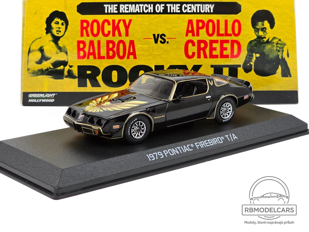 PONTIAC FIREBIRD TRANS AM ROCKY II 1979 - GREENLIGHT